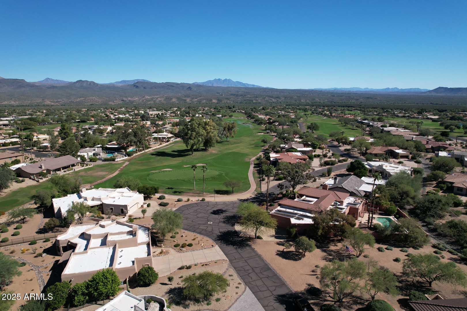 18510 East Leather Lane Rio Verde, AZ 85263 - Photo 53 of 67 an aerial view of multiple house