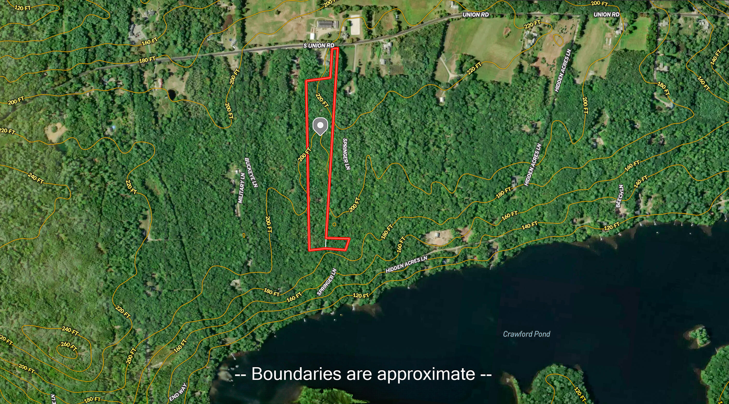 Lot 9-15 South Union Rd Union Union, ME 04862 - Photo 4 of 15 109892map-107