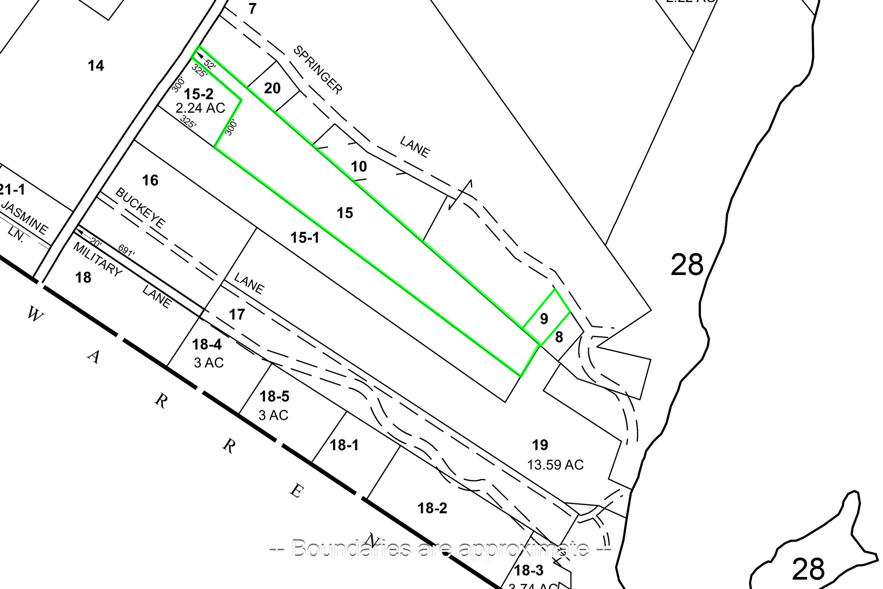 Lot 9-15 South Union Rd Union Union, ME 04862 - Photo 5 of 15 109892map-110