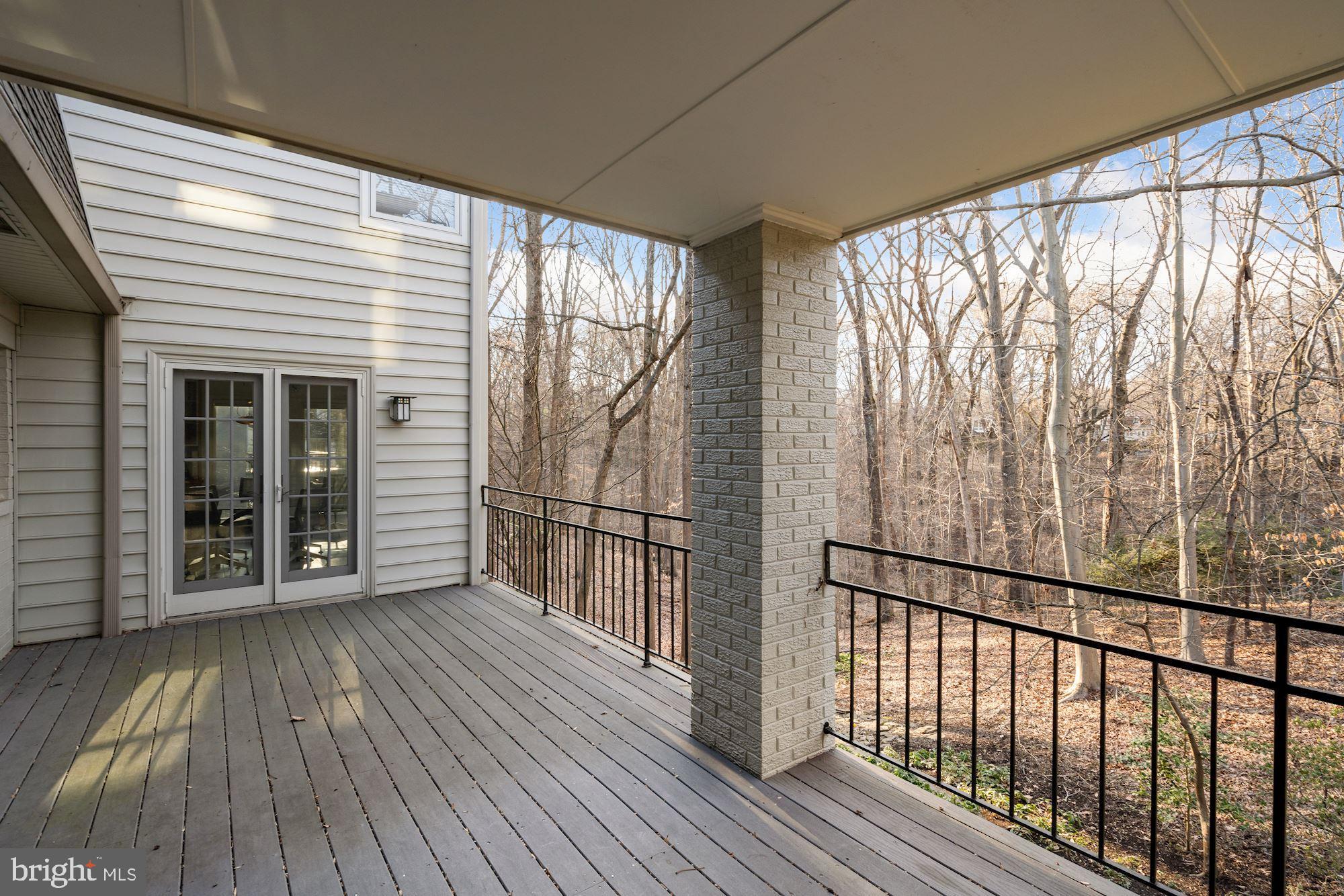 4062 Ridgeview Circle McLean, VA 22101 - Photo 10 of 56 Covered Terrace and Deck