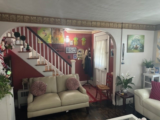 24 Litchfield Street Worcester, MA 01603 - Photo 4 of 14 a living room with furniture and a potted plant