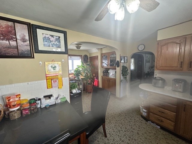 24 Litchfield Street Worcester, MA 01603 - Photo 9 of 14 a dining room with wooden floor and chandelier