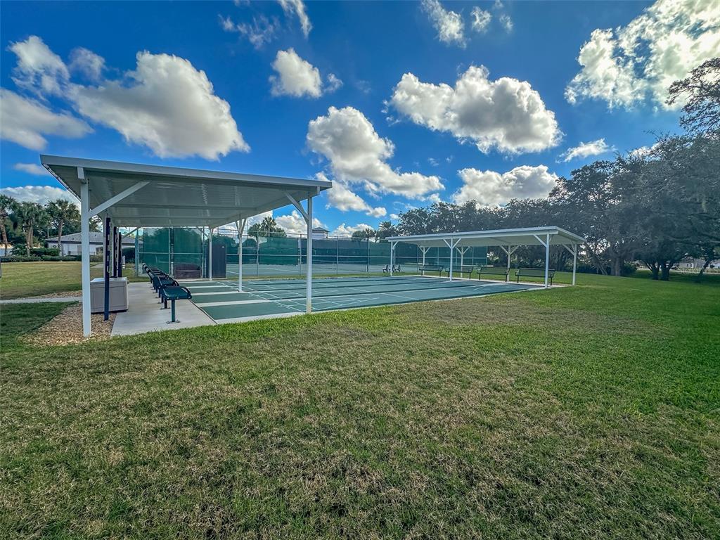 5300 Treasure View Way Leesburg, FL 34748 - Photo 38 of 47 a view of a big yard with a fountain