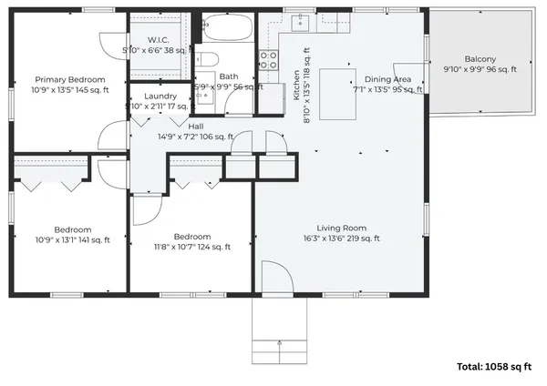 $2,100 | 142 South Main Street, Unit A, Troy, NH 03465