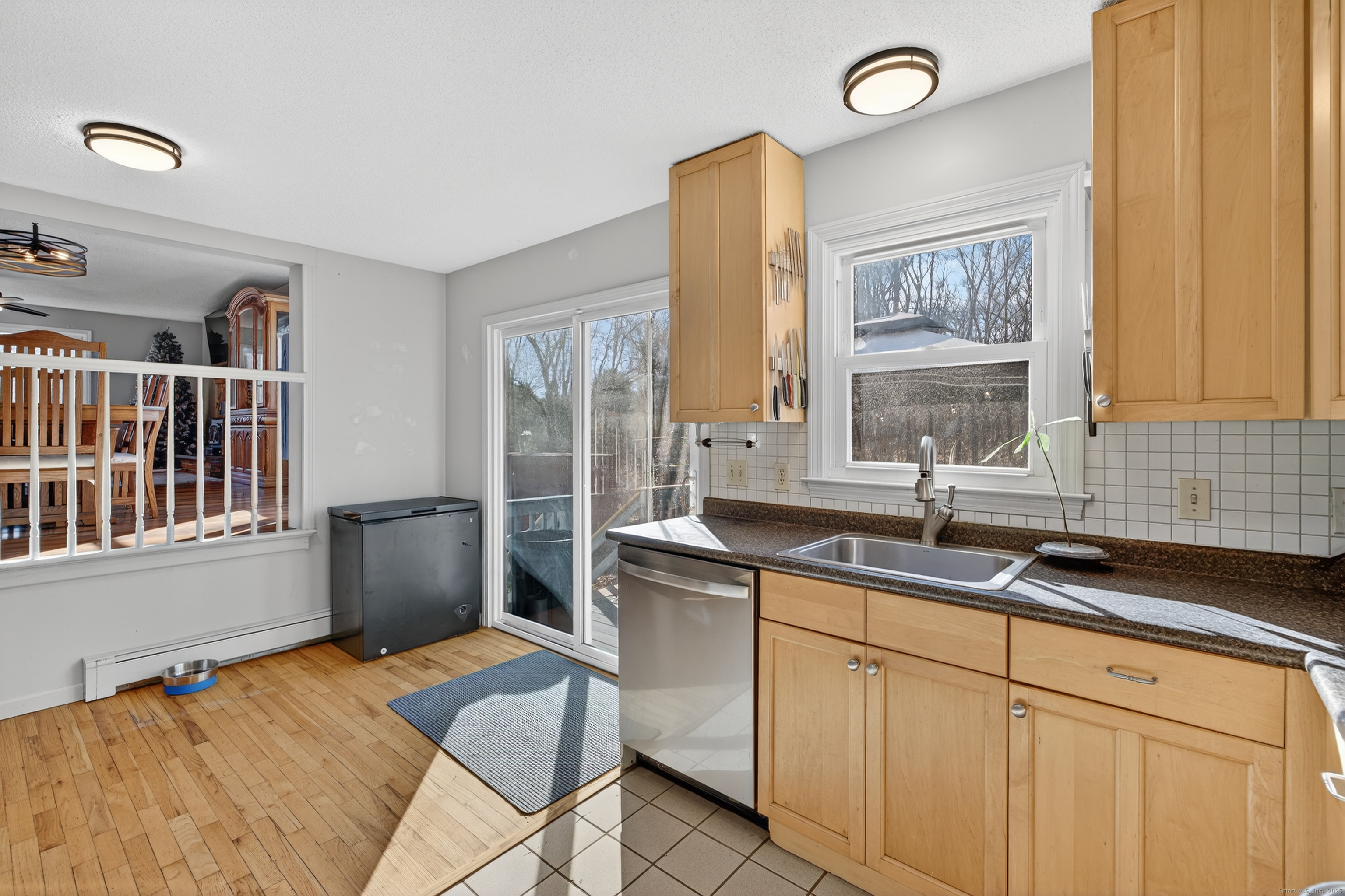 116 Spicer Hill Road Ledyard, CT 06339 - Photo 11 of 29 a kitchen with a sink and a window