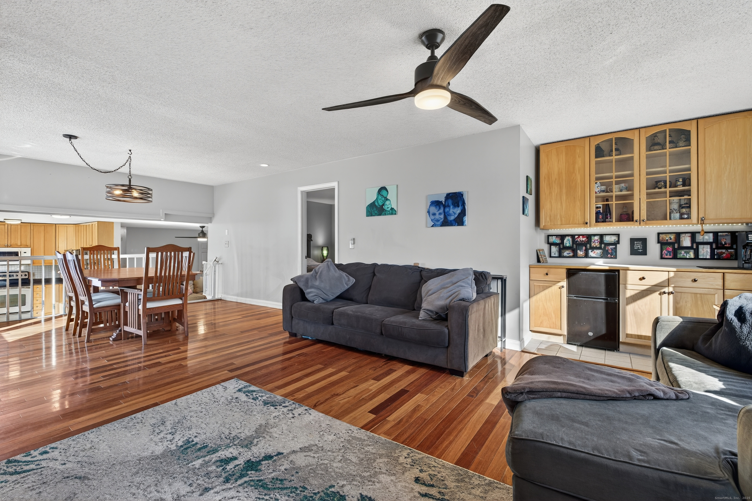 116 Spicer Hill Road Ledyard, CT 06339 - Photo 15 of 29 a living room with furniture and fireplace