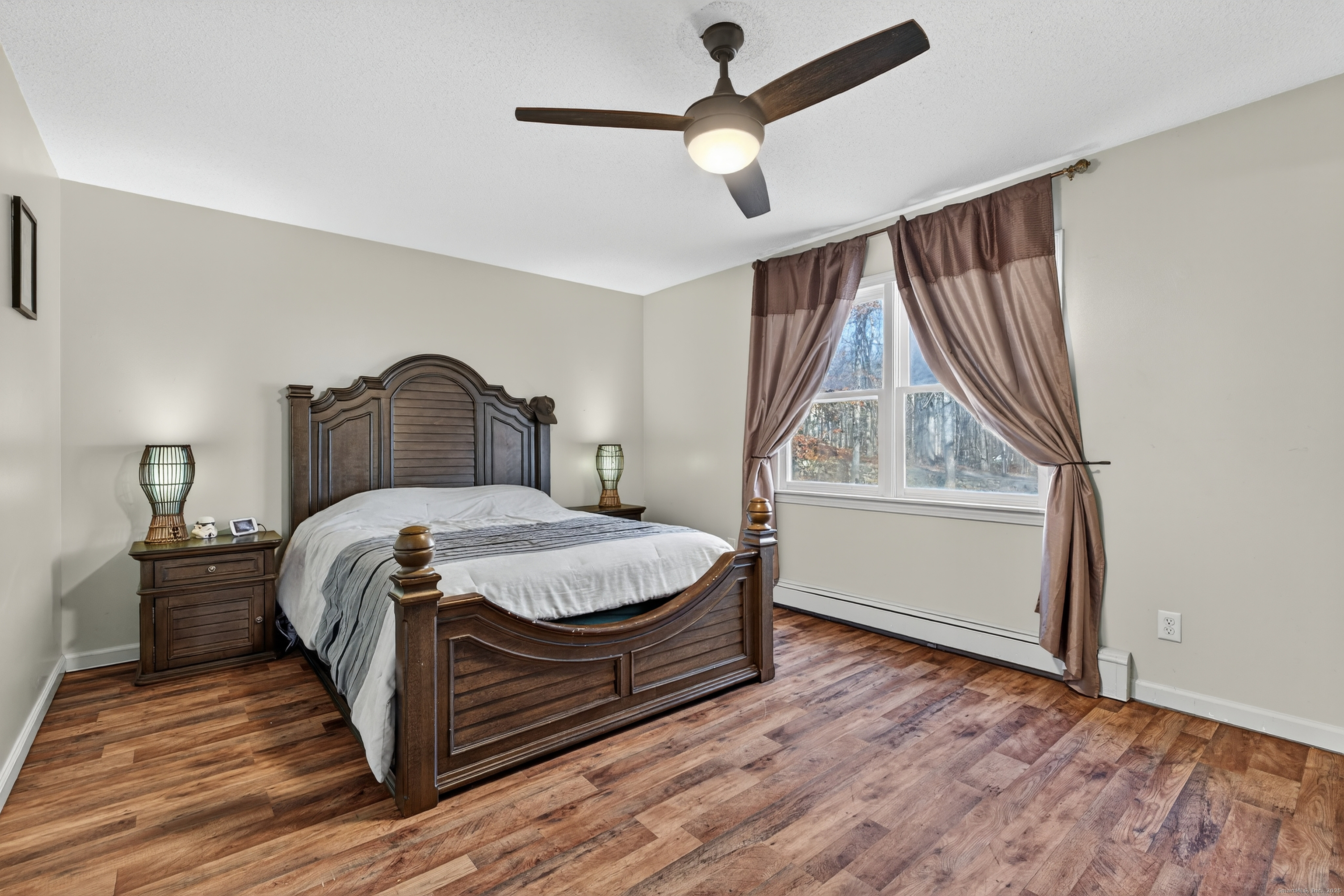 116 Spicer Hill Road Ledyard, CT 06339 - Photo 18 of 29 a bedroom with a bed and a window