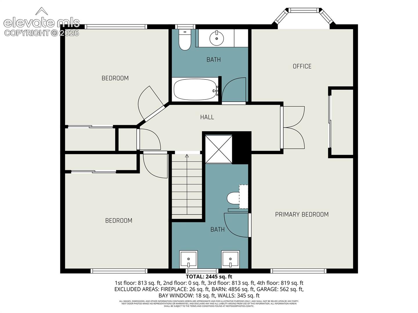 8265 Tannenbaum Road Colorado Springs, CO 80908 - Photo 45 of 47 UPPER LEVEL