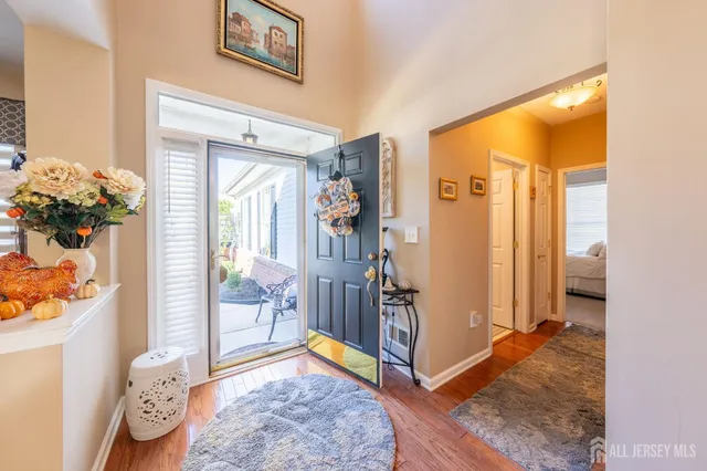 a very nice looking room with a large window