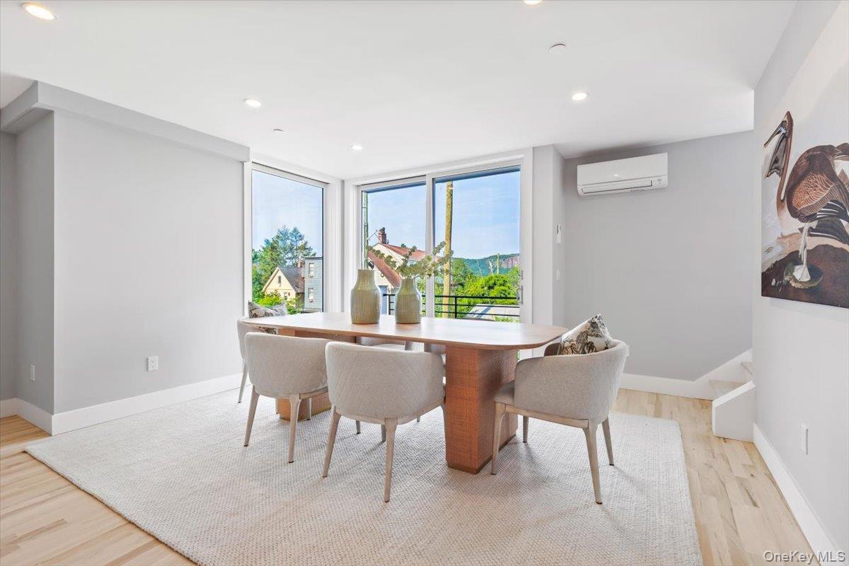 1 Nodine Street, Unit 1 Hastings-on-Hudson, NY 10706 - Photo 5 of 18 Open Floor Living Room, DIning Room, Kitchen and informal dining