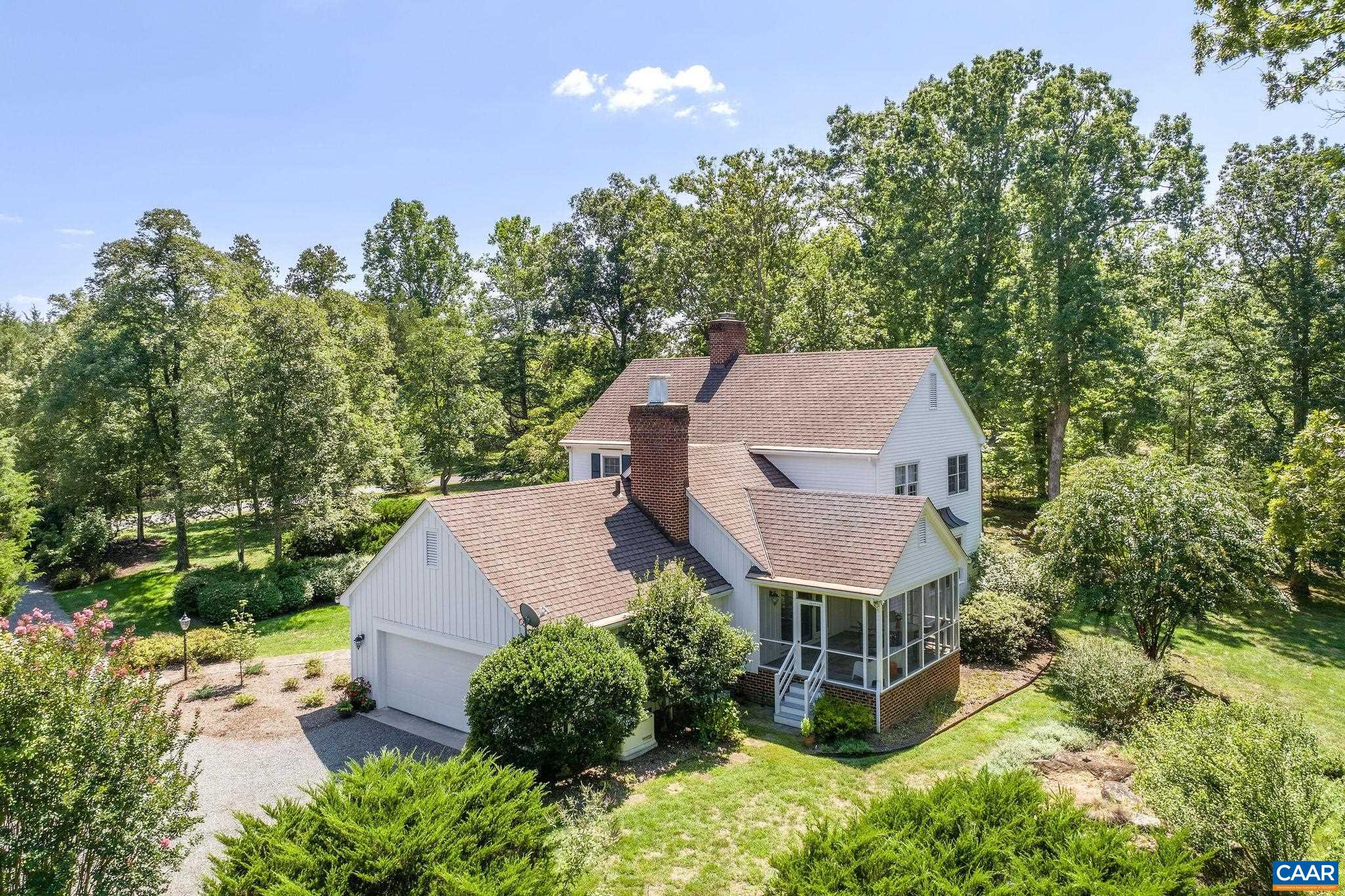 4470 Oldfields Road Free Union, VA 22940 - Photo 33 of 49 an aerial view of a house with a yard