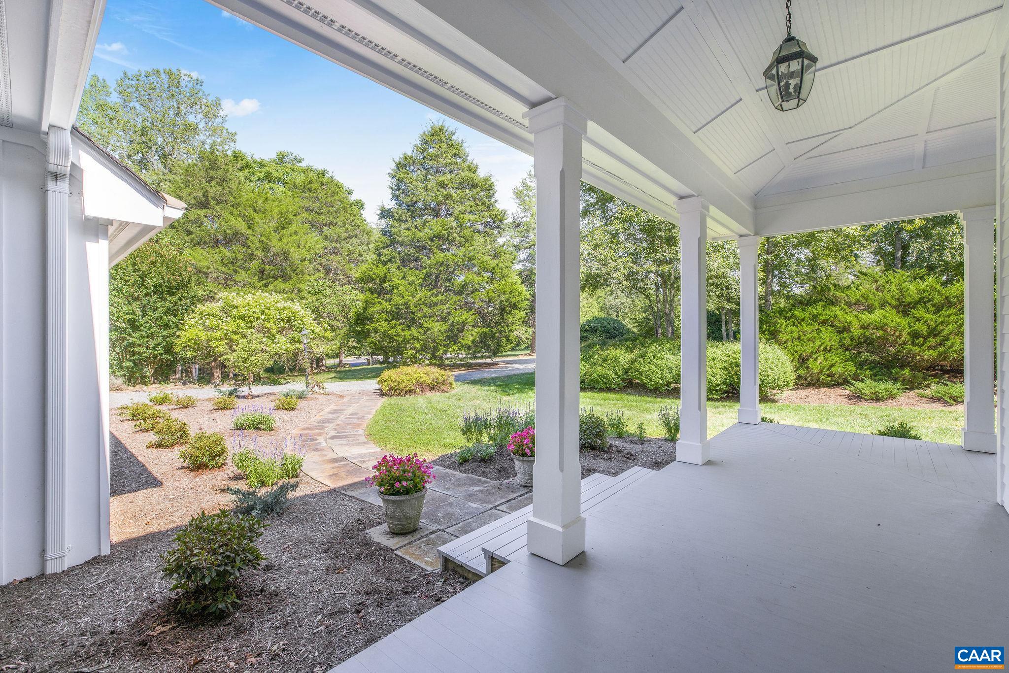 4470 Oldfields Road Free Union, VA 22940 - Photo 7 of 49 a view of a garden from a windows
