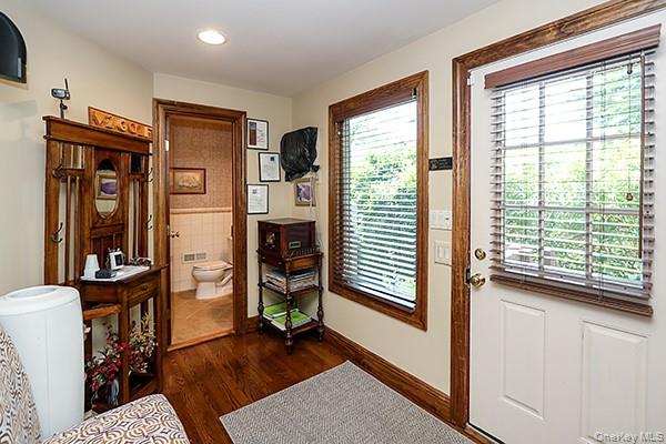 32 Randy Lane Plainview, NY 11803 - Photo 12 of 26 a view of a hallway with workspace and a window