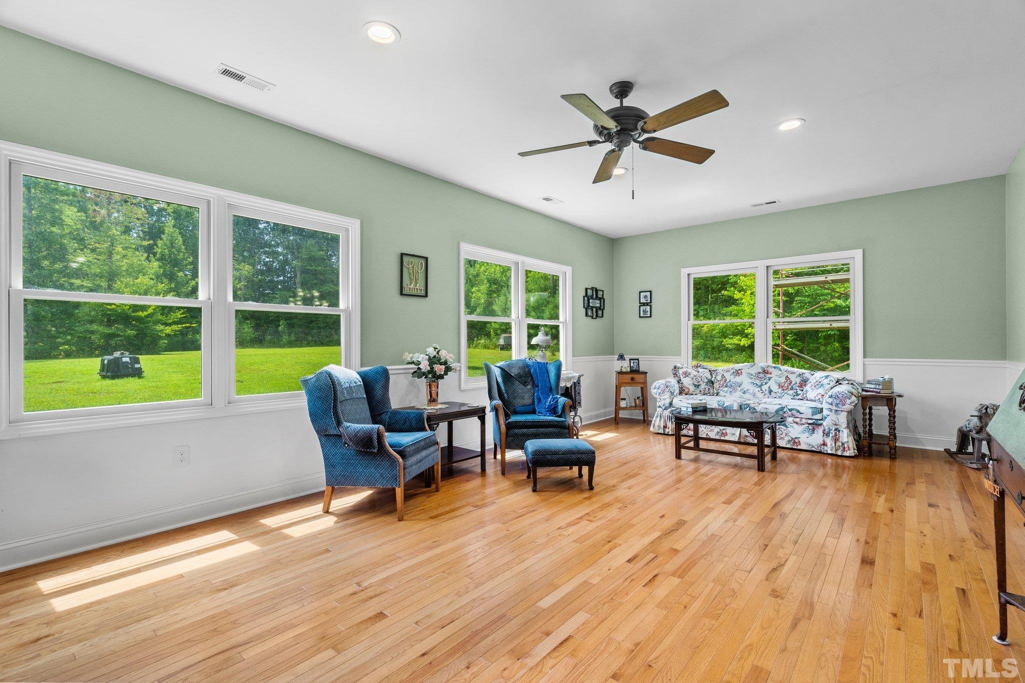 5012 Payton Drive Rougemont, NC 27572 - Photo 27 of 47 a living room with furniture and a large window