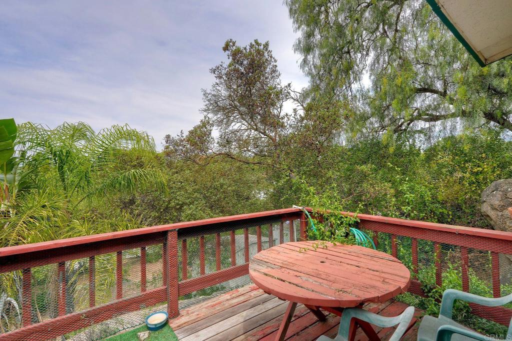 18218 Paradise Mountain Road Valley Center, CA 92082 - Photo 32 of 36 a view of balcony with furniture