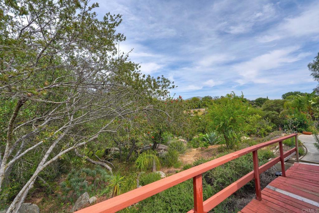 18218 Paradise Mountain Road Valley Center, CA 92082 - Photo 34 of 36 a view of a balcony with an outdoor space