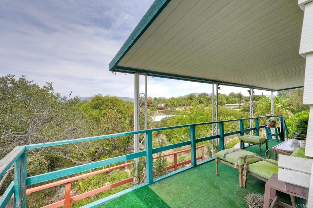 18218 Paradise Mountain Road Valley Center, CA 92082 - Photo 35 of 36 a view of a two chairs in the deck