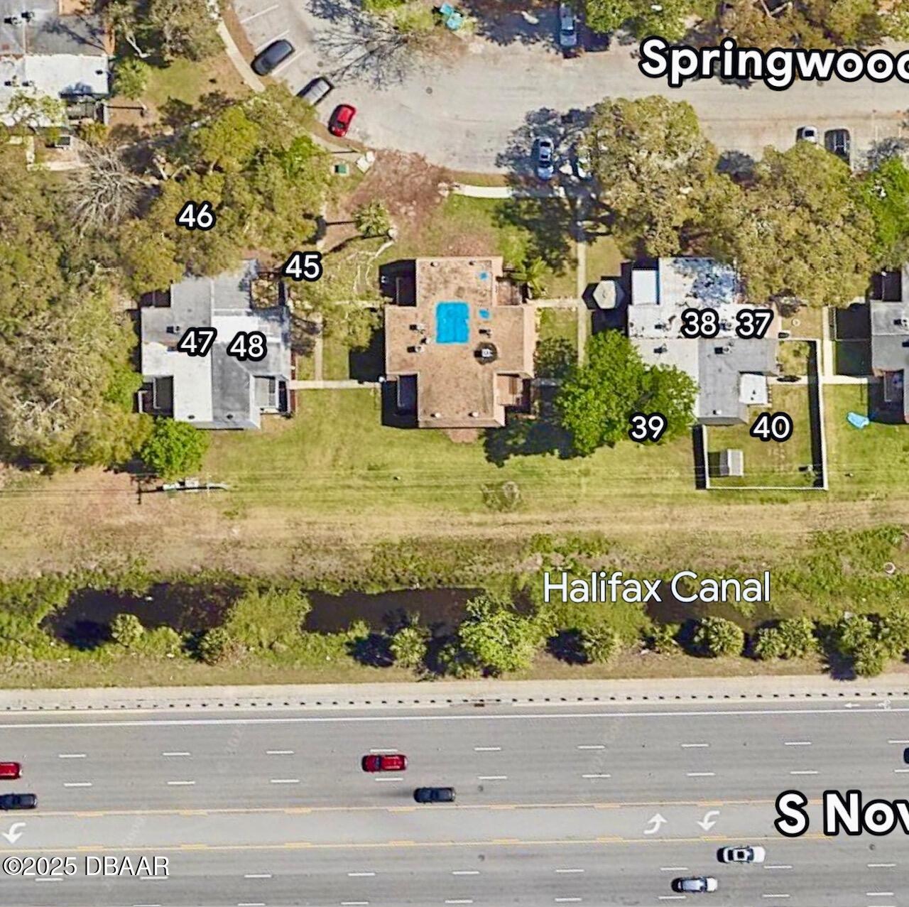 44 Springwood Square Port Orange, FL 32129 - Photo 4 of 6 Aerial of Quadplex