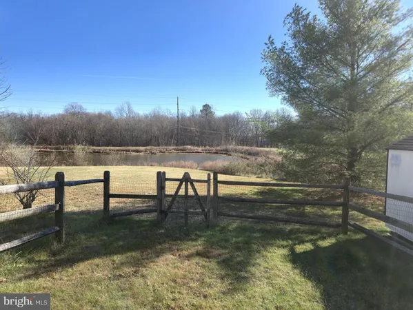a view of lake with outdoor space