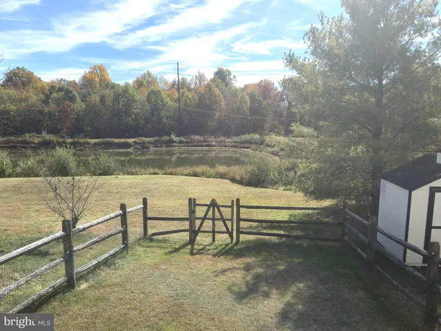 a view of lake with outdoor space