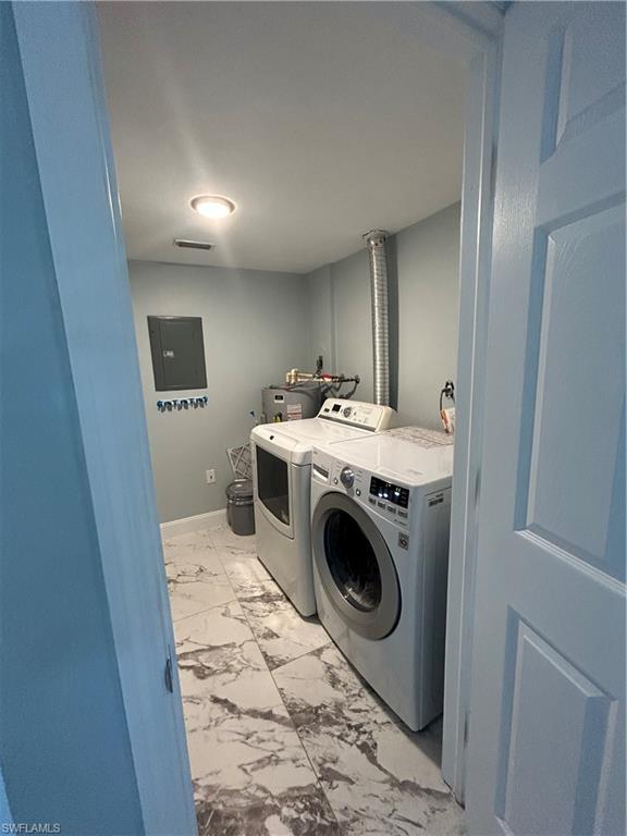 2346 Naples Trace Circle, Unit 1107 Naples, FL 34109 - Photo 16 of 17 Washer & Dryer in unit