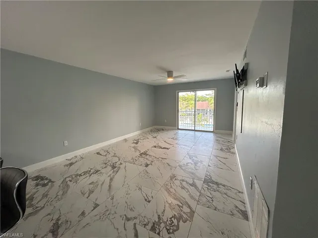 a view of empty room