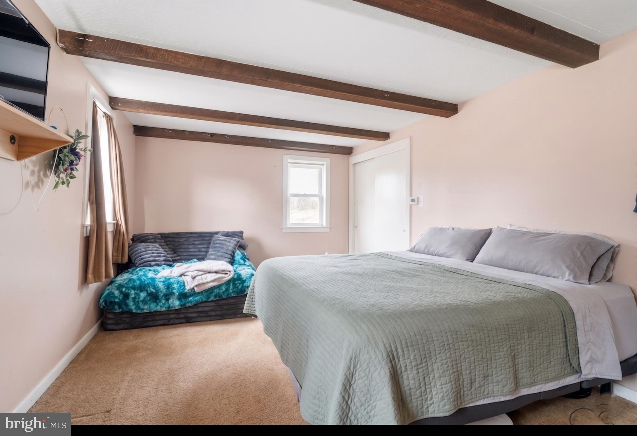 16700 Frederick Road Mount Airy, MD 21771 - Photo 12 of 45 a bedroom with a bed mirror and window