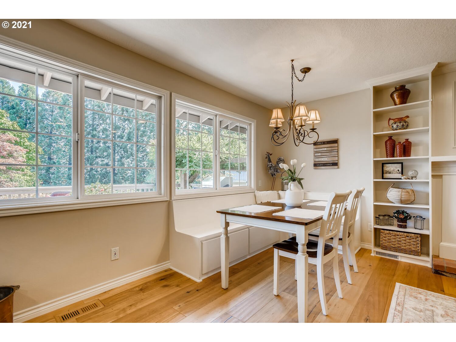 34351 Southwest South Ranch Road Newberg, OR 97132 - Photo 8 of 32 a dining room with furniture window and wooden floor