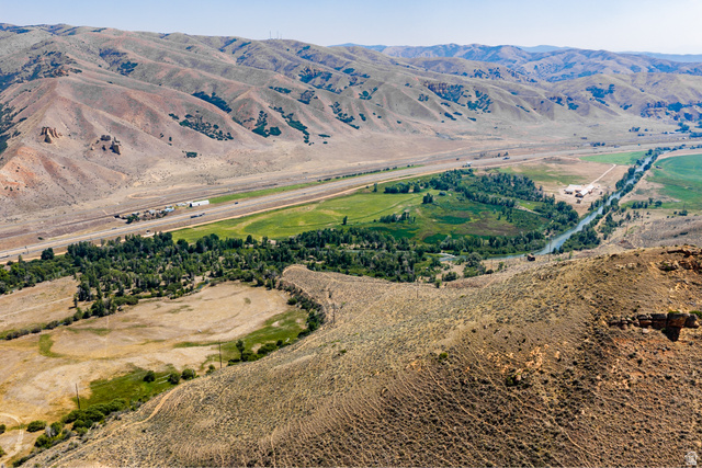 South Echo Frontage Road East Henefer, UT 84033 - Photo 12 of 20 Expansive mountainous terrain with a river cutting through a green valley