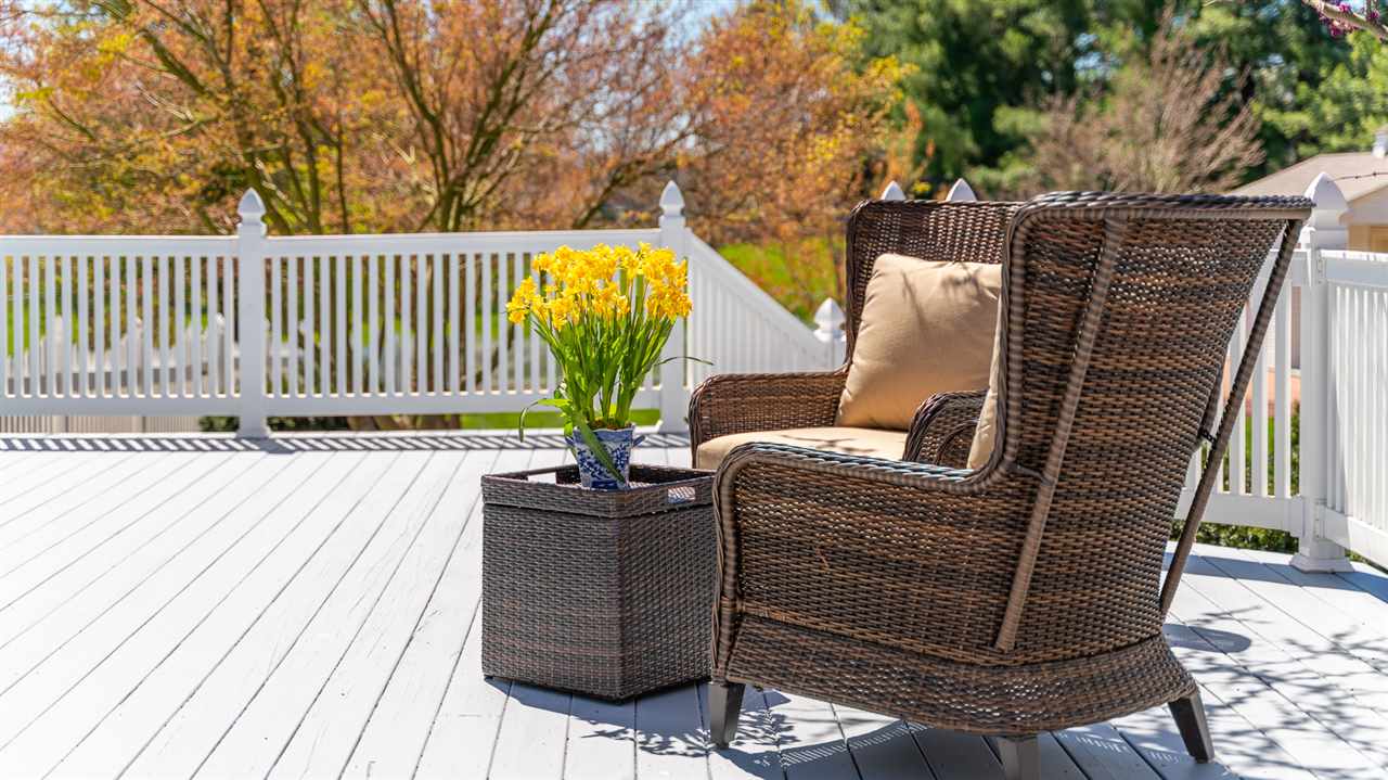 66 Cedar Ridge Road Waynesboro, VA 22980 - Photo 19 of 48 a view of balcony with wooden floor