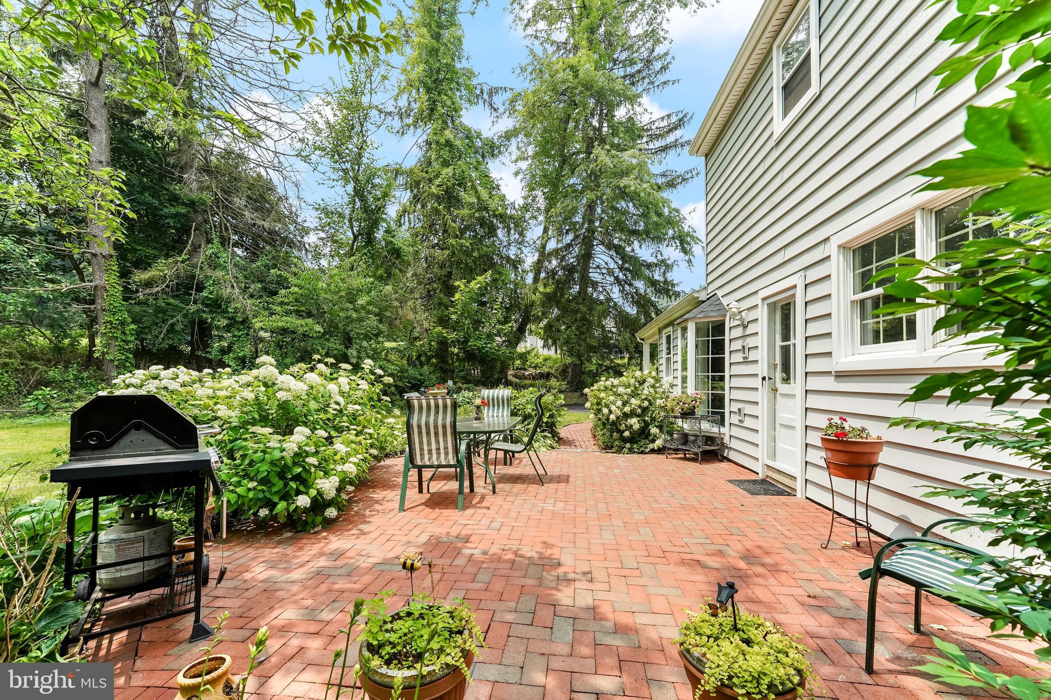 1060 Waterloo Road Berwyn, PA 19312 - Photo 41 of 43 Inviting and Expansive Brick Patio