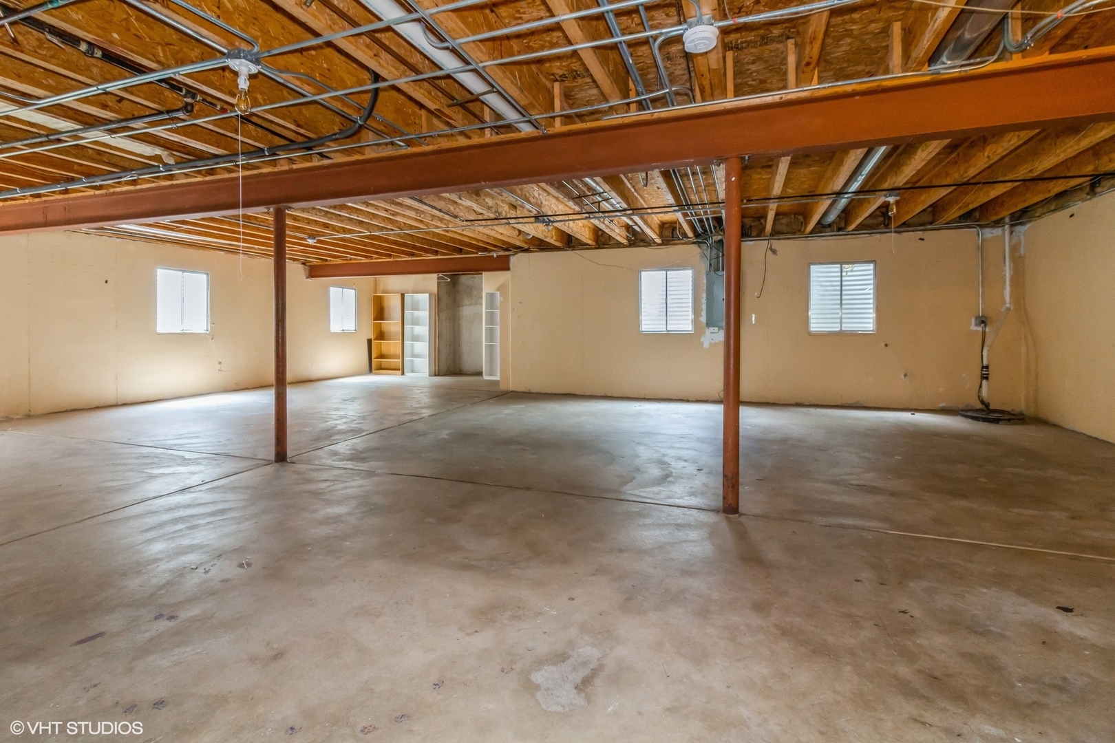 580 Chestnut Drive Oswego, IL 60543 - Photo 14 of 20 a view of a room with wooden walls