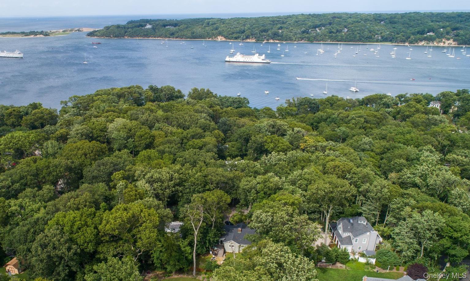 2 Walnut Avenue Setauket, NY 11733 - Photo 2 of 48 Aerial view of home. Very close proximity to community beach with winter waterviews.