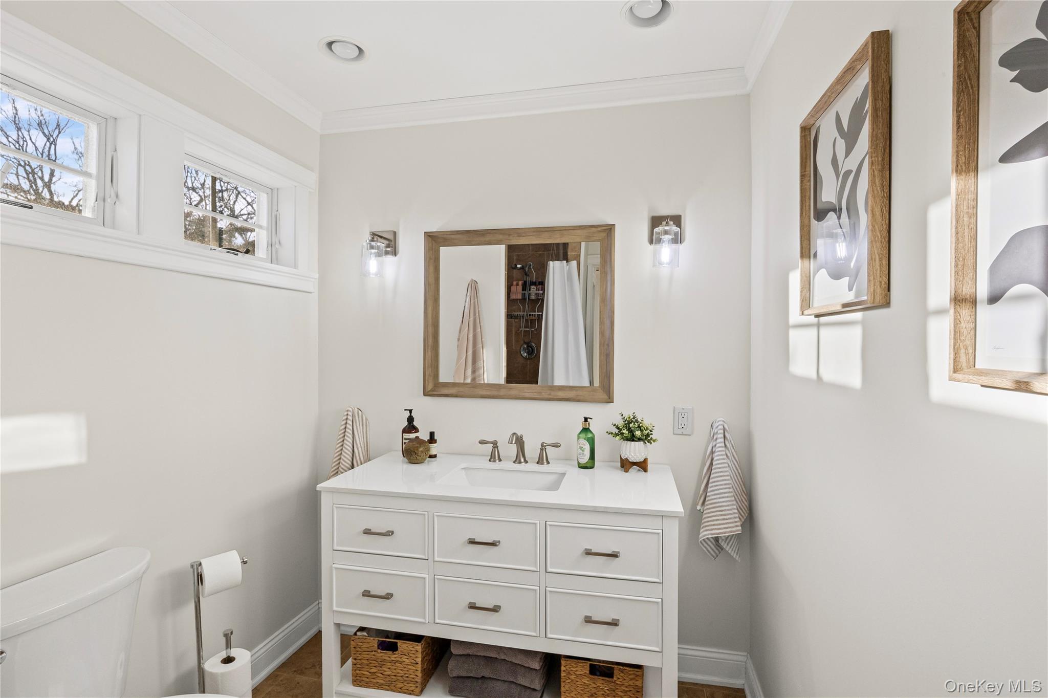 2 Walnut Avenue Setauket, NY 11733 - Photo 29 of 48 Updated hall bathroom (2024)