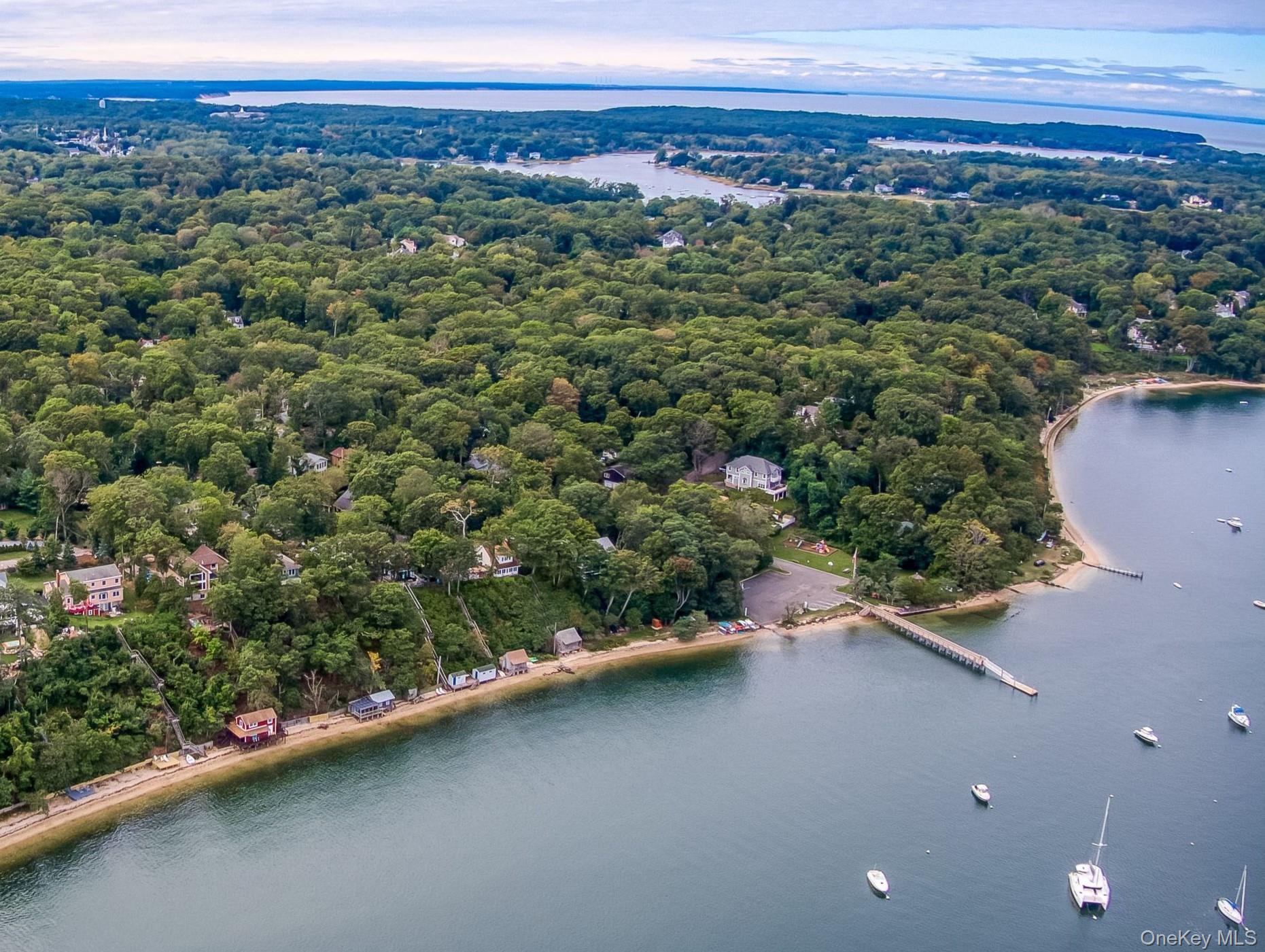 2 Walnut Avenue Setauket, NY 11733 - Photo 48 of 48 Aerial view of dock
