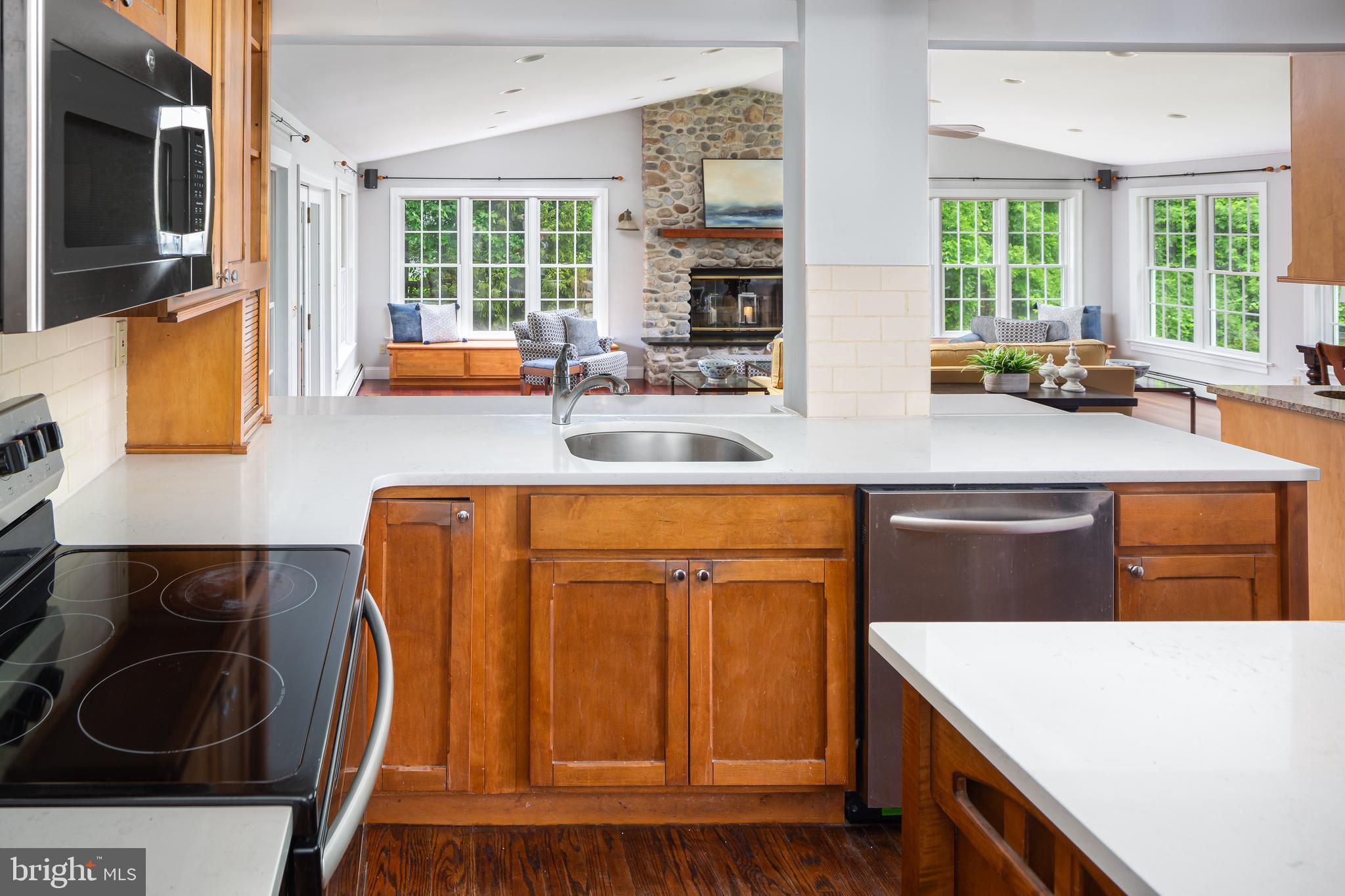 605 Golf Club Road Newtown Square, PA 19073 - Photo 13 of 45 Kitchen looking out to Great Room