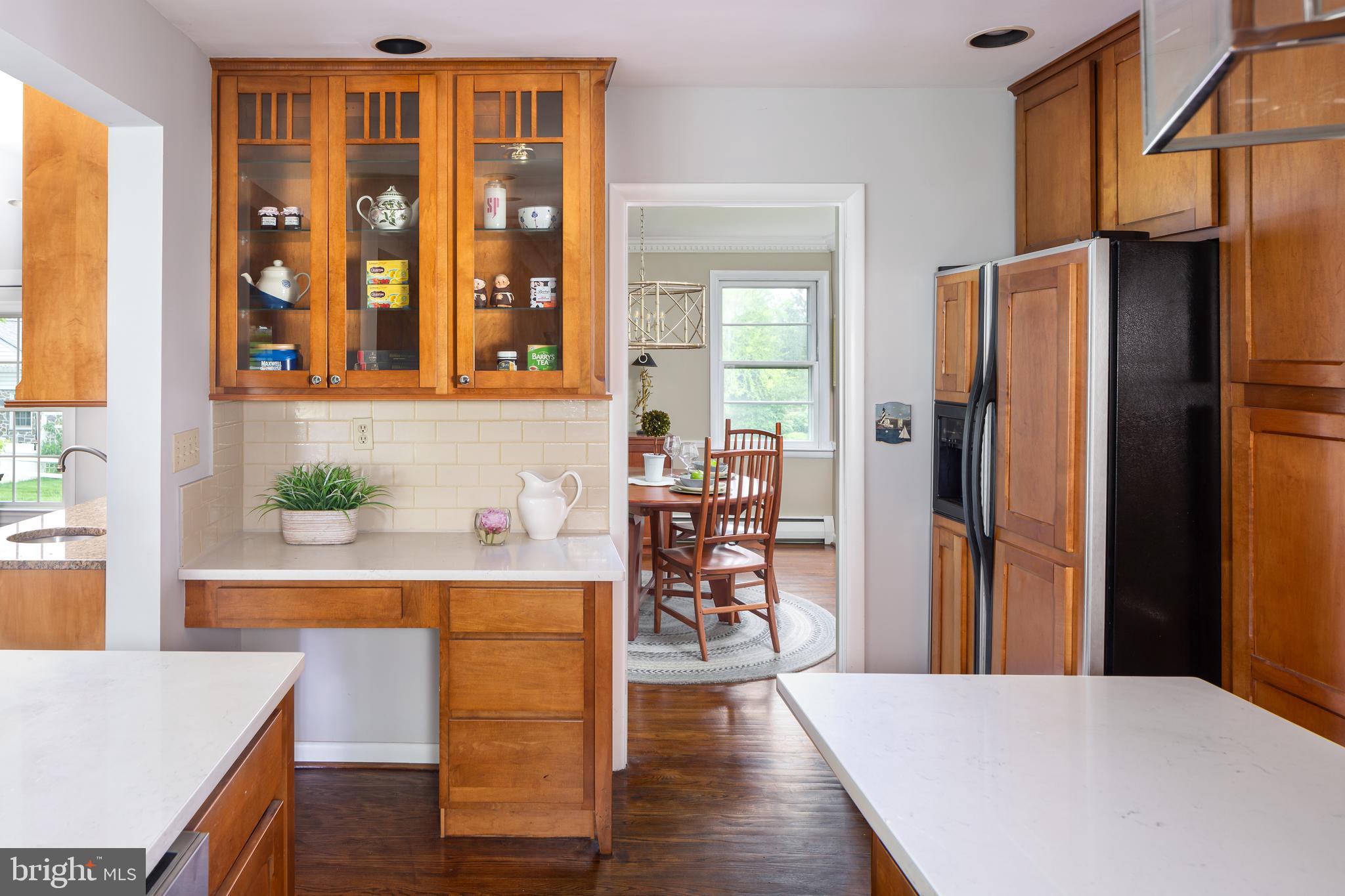 605 Golf Club Road Newtown Square, PA 19073 - Photo 15 of 45 Kitchen w/ Center Island and Desk Space