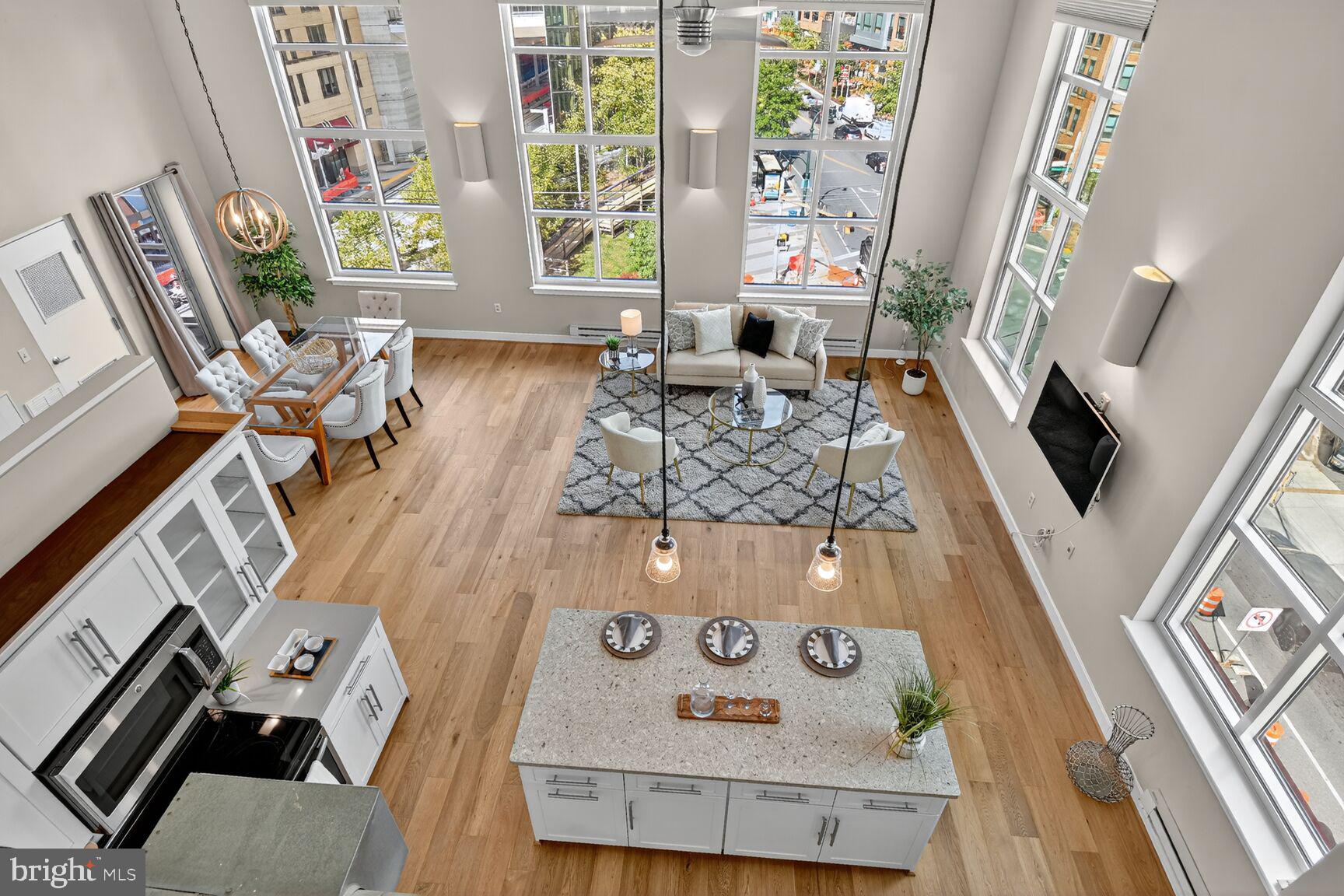 900 Bonifant Street, Unit D Silver Spring, MD 20910 - Photo 31 of 54 a view of living room with furniture and a flat screen tv