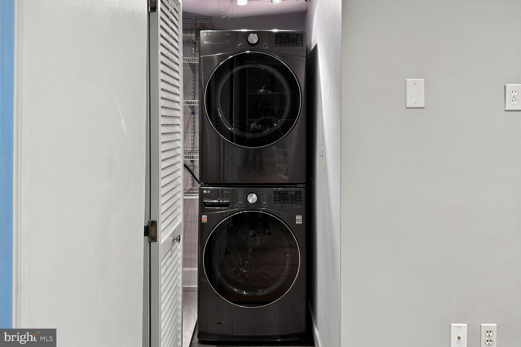 900 Bonifant Street, Unit D Silver Spring, MD 20910 - Photo 45 of 54 a utility room with dryer and washer
