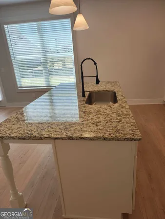 a close view of sink and tap