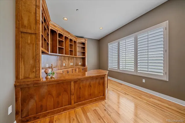 a view of a living room and entry way