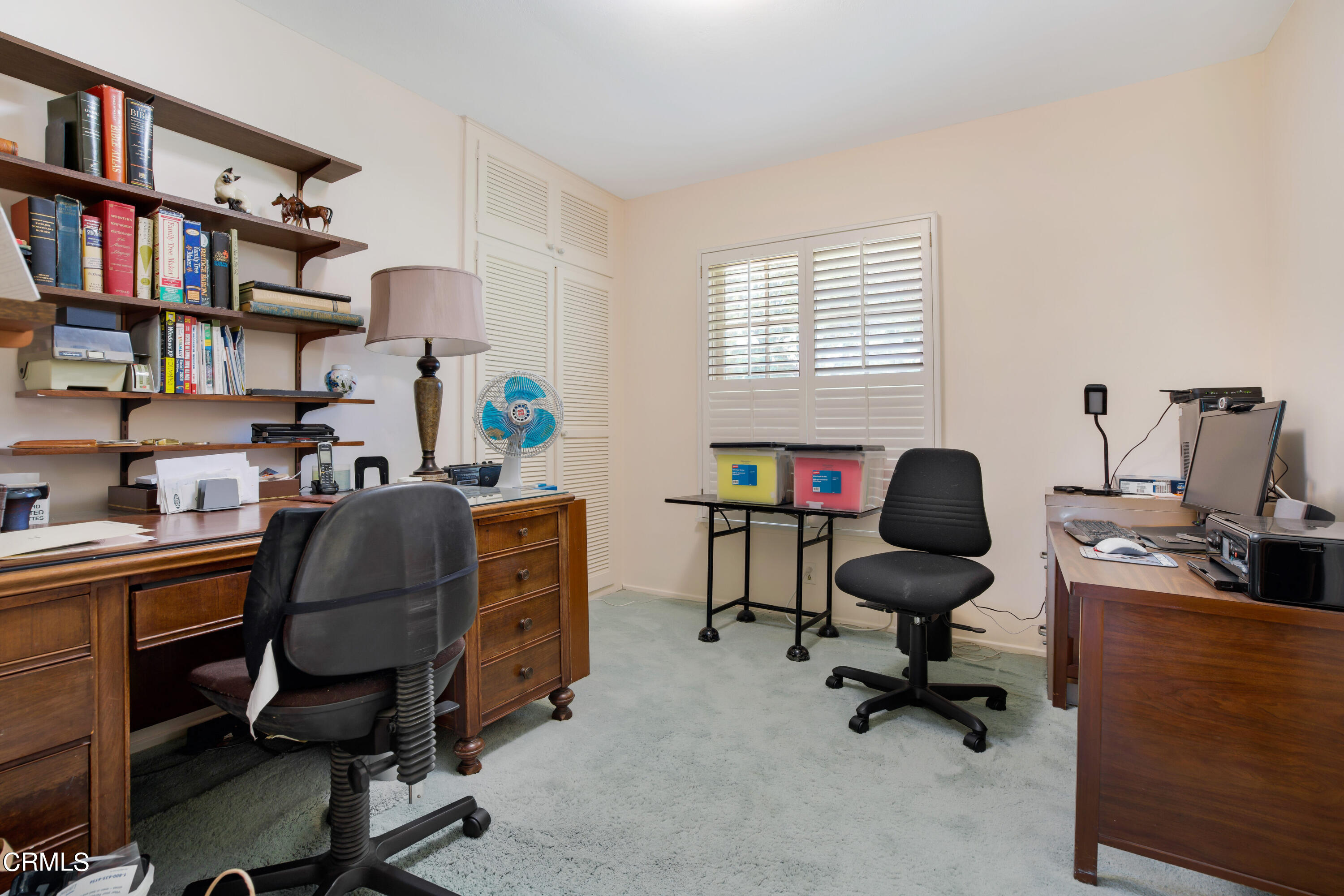 1387 Fairway Drive Camarillo, CA 93010 - Photo 30 of 51 a view of a workspace with furniture and a window