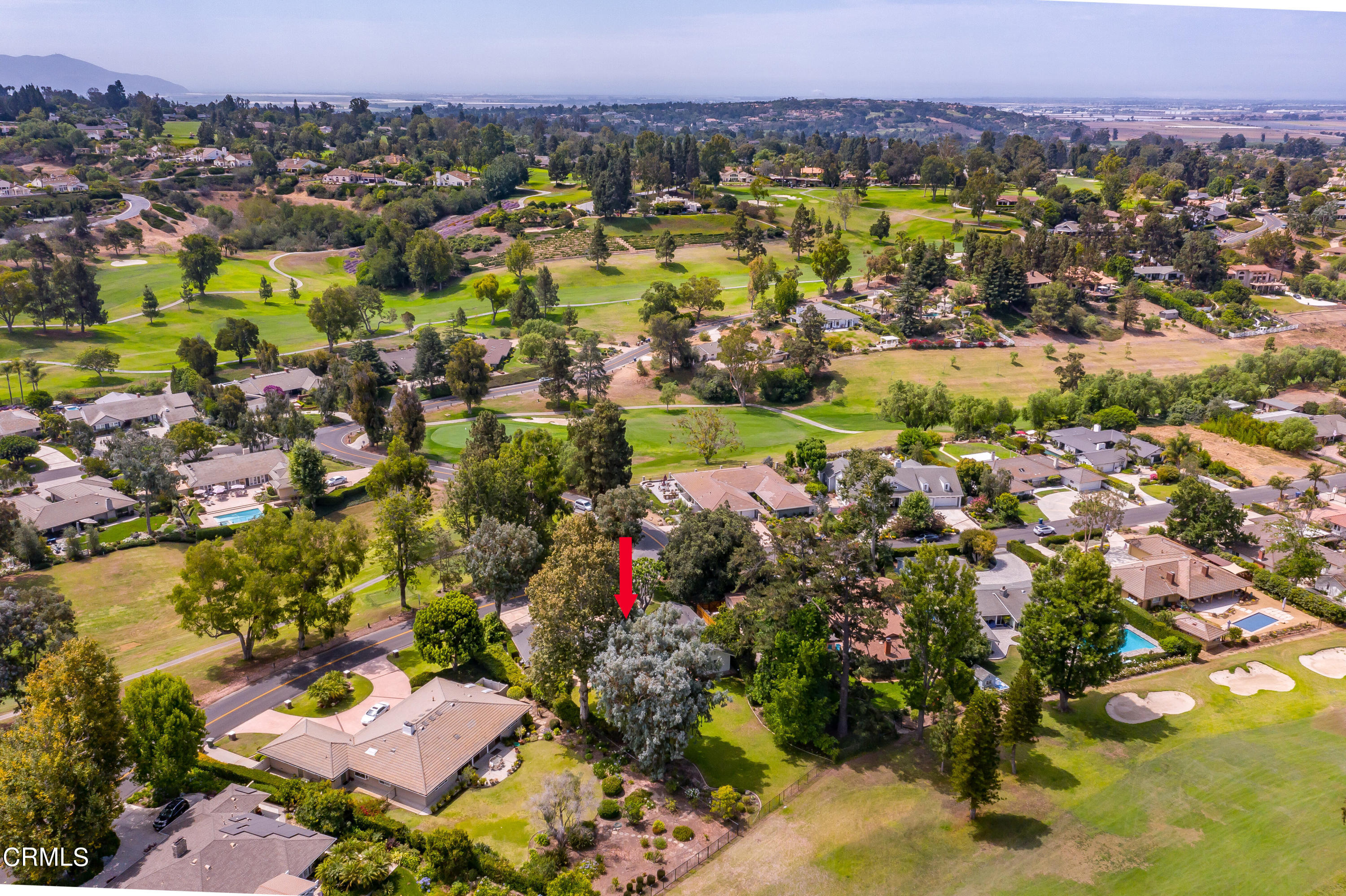 1387 Fairway Drive Camarillo, CA 93010 - Photo 40 of 51 a view of a city with mountains in the background