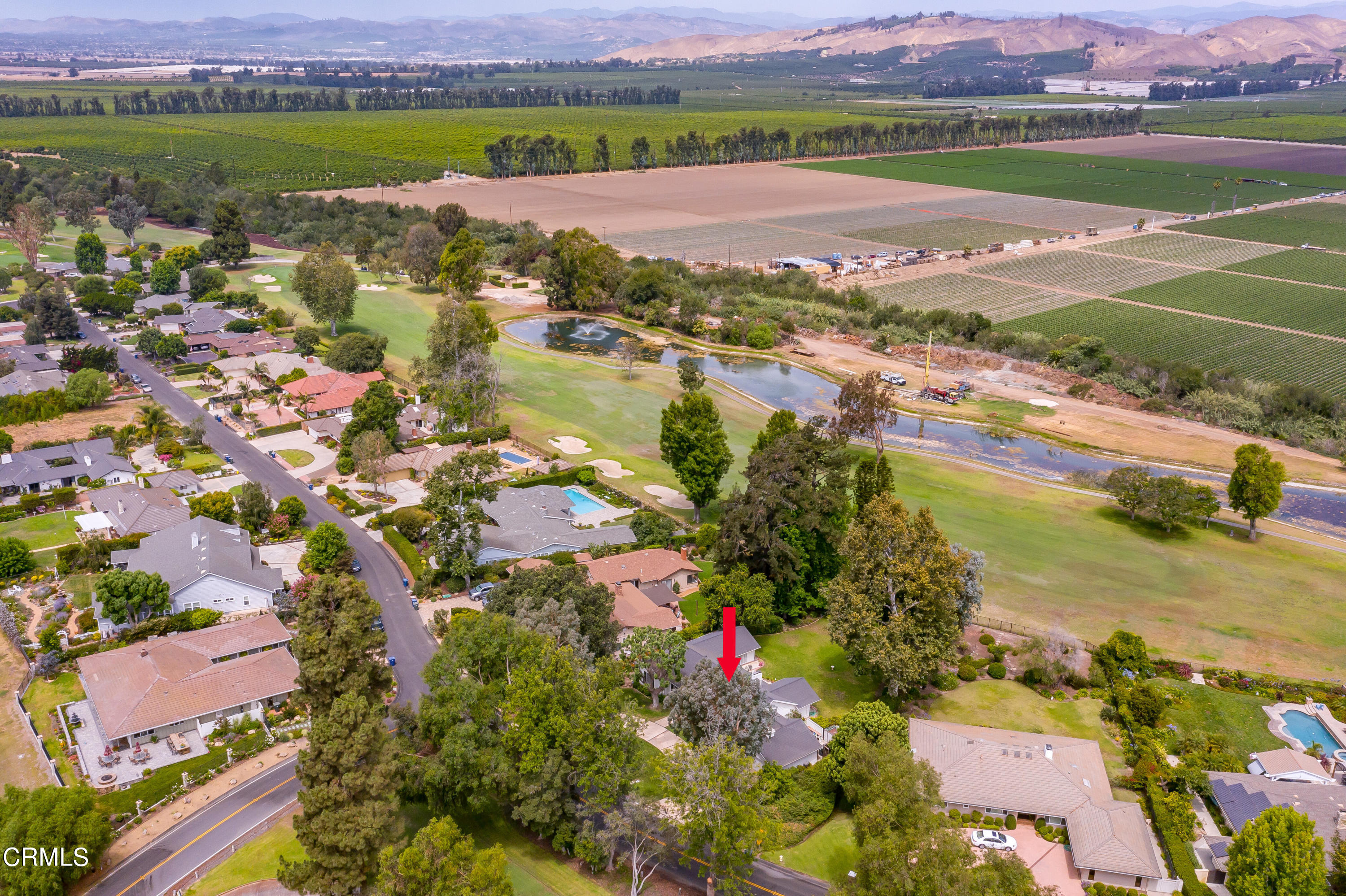 1387 Fairway Drive Camarillo, CA 93010 - Photo 44 of 51 view of lake with residential houses with outdoor space and lake view