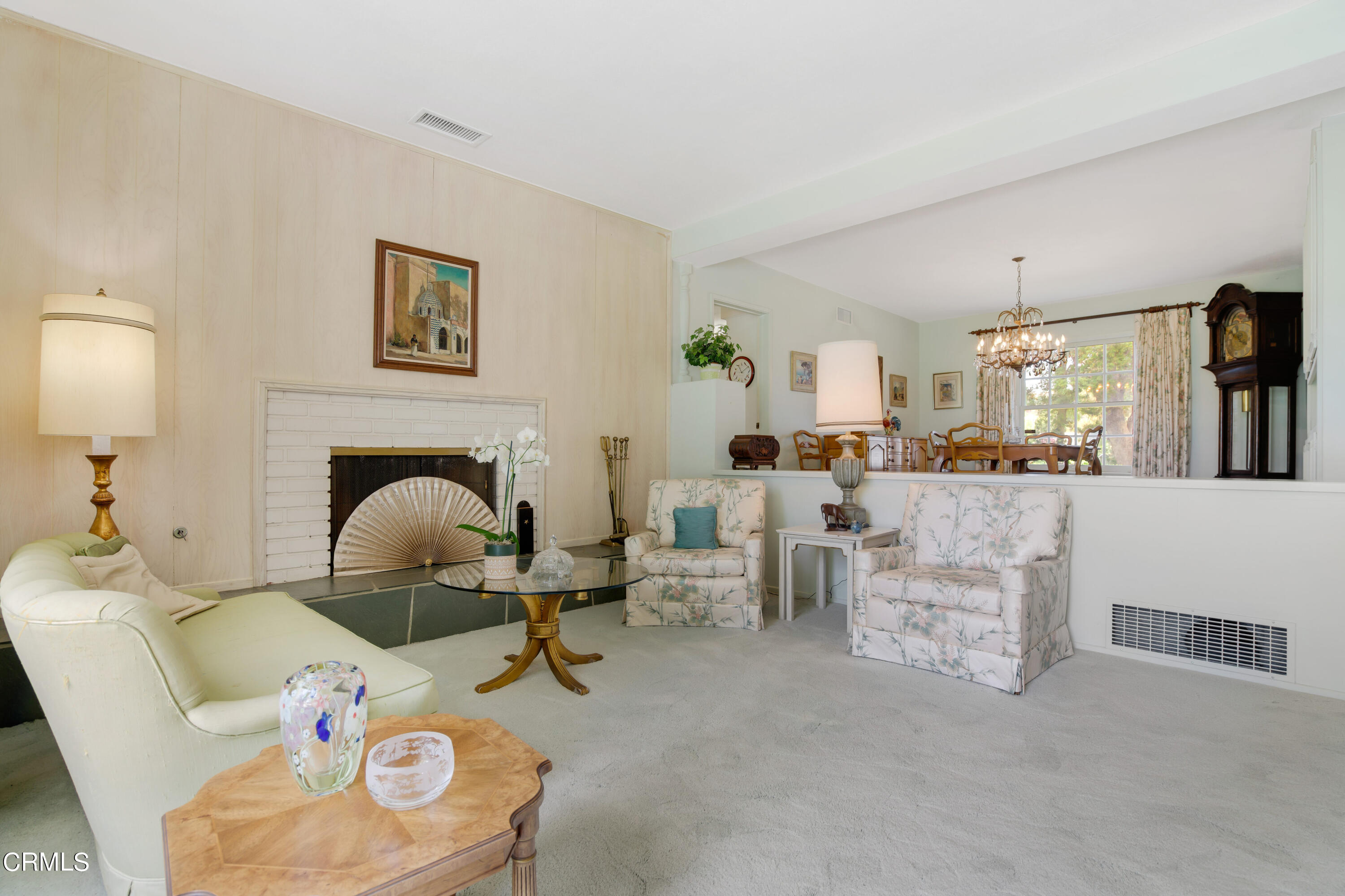 1387 Fairway Drive Camarillo, CA 93010 - Photo 9 of 51 a living room with furniture and a fireplace