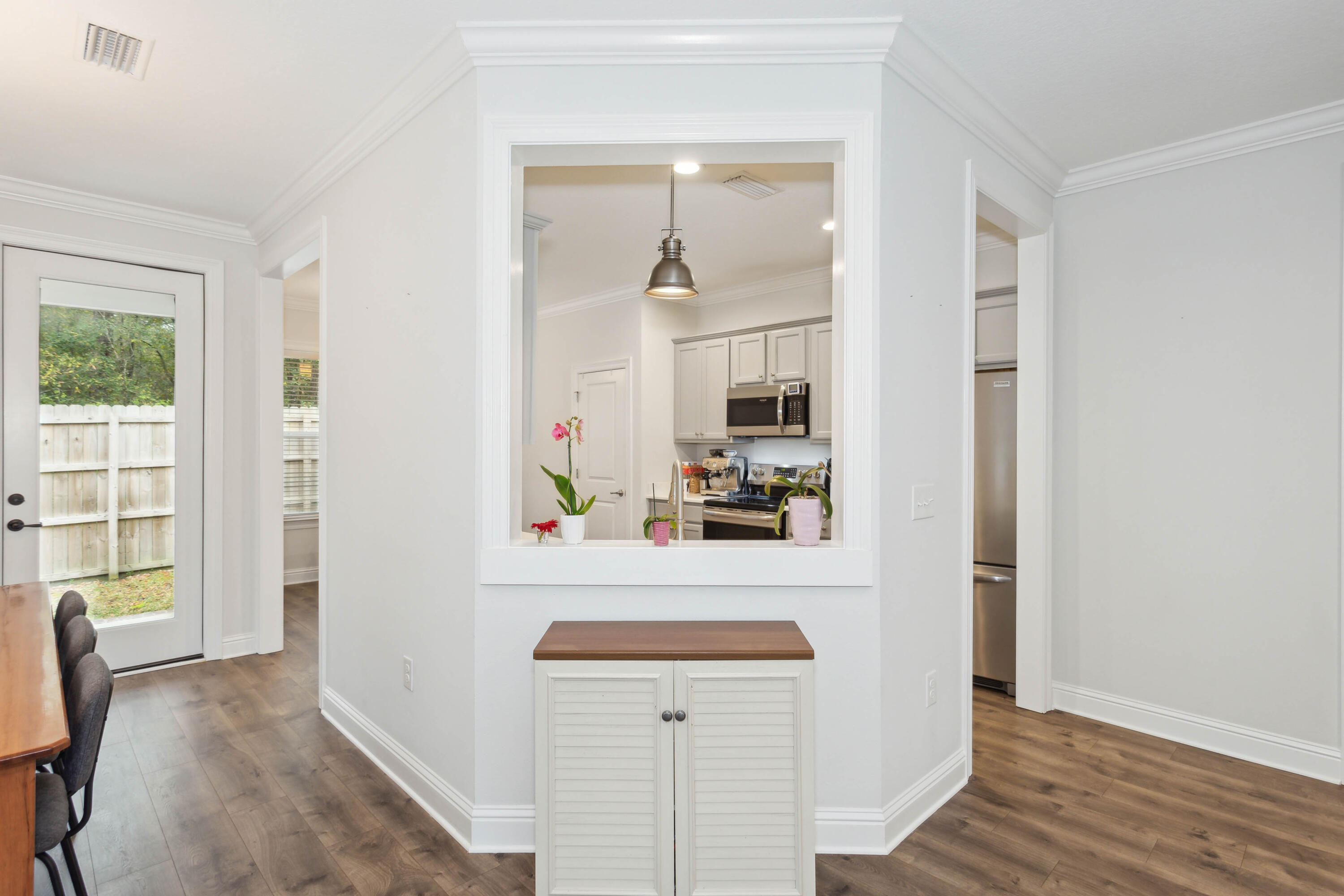 159 Laurel Oaks Drive Freeport, FL 32439 - Photo 10 of 34 a view of livingroom with furniture and wooden floor