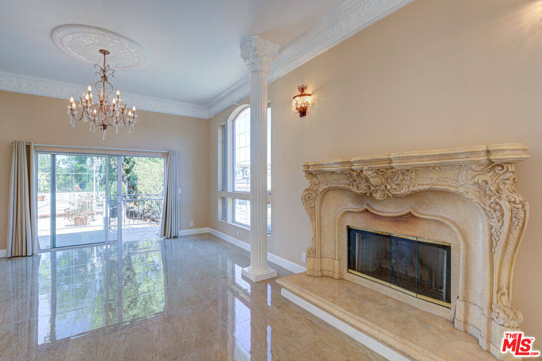 4041 Alonzo Avenue Encino, CA 91316 - Photo 5 of 41 a view of fireplace and window