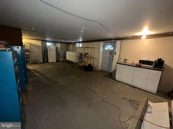 a view of a storage in a room