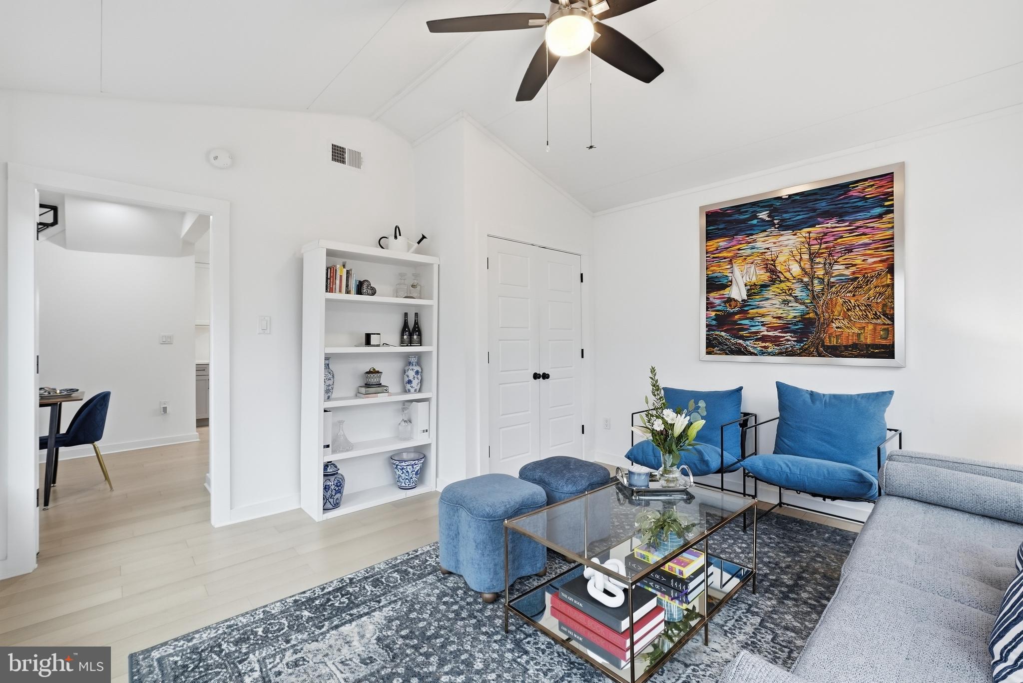 2211 Franklin Street Northeast Washington, DC 20018 - Photo 21 of 39 a living room with furniture and wooden floor
