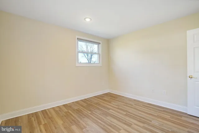 wooden floor in an empty room